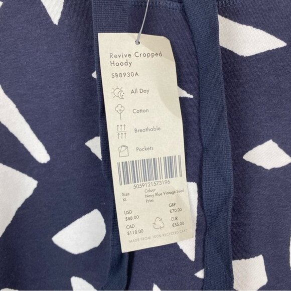 NWT Sweaty Betty Revive Cropped Hoodie - Picture 3 of 8